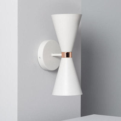 Edit Kusini Up & Down Light White from B&Q