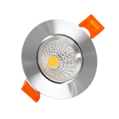 Lyco Round 5W Cob Led Adjustable Downlight Cutout 55mm No Flicker 2700K Warm White from B&Q