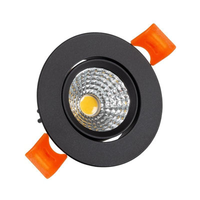 Lyco Round Expert Colour 15W Cob Led Adjustable Downlight Cutout 90mm No Flicker 2700K Warm White from B&Q
