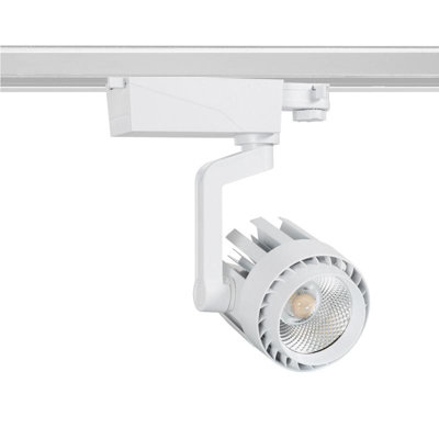 Lyco Three Circuit 30W Led Track Light Dora 2700K Warm White from B&Q