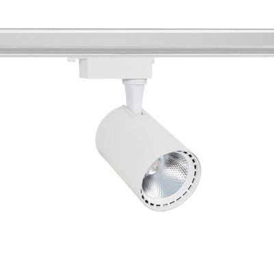 Lyco Single Circuit 30W Led Track Light Bron 3000K Warm White from B&Q