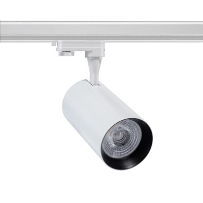 Lyco Three Circuit 30W Led Track Light Vulcan 5000K Daylight from B&Q