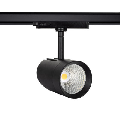 Lyco Three Circuit 30W Led Track Light Cri90 Fuji 4000K Cool White from B&Q