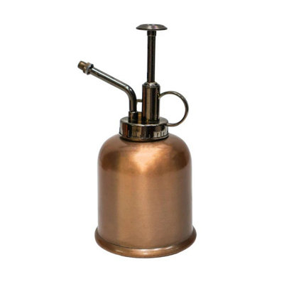 Ivyline Kew Plant Mister - Metal - L9 X W9 X H14 Cm - Matt Copper