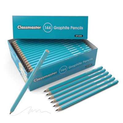 Showroom Mode Classmaster Gp144Hb Hb Graphite Pencils Ideal For ArtDrawingAnd Shading (Pack Of 144) from B&Q