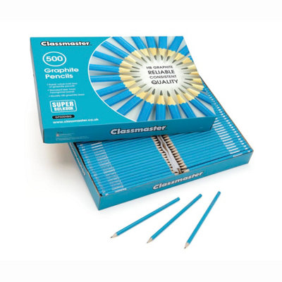 Showroom Mode Classmaster Gp500Hbg Hb Graphite Pencils Value Box Ideal For ArtDrawingAnd Shading (Pack Of 500) from B&Q