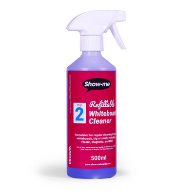 Showroom Mode Show-Me Stage 2 Whiteboard CleanerRefillableKeep Your Whiteboards Clean And Go Super Green from B&Q