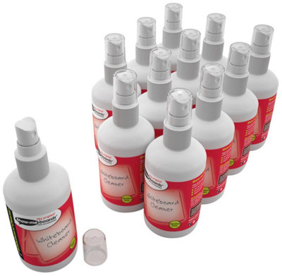 Showroom Mode Show-Me Wce12 Economy Whiteboard Cleaner12 X 250Ml from B&Q