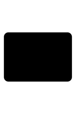 B&Q -  Medium Textured Worktop Saver Black 40 X 30Cm