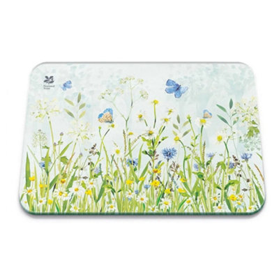 Eddingtons Glass Worktop Saver: 50Cm X 40Cm National Trust Butterflies from B&Q