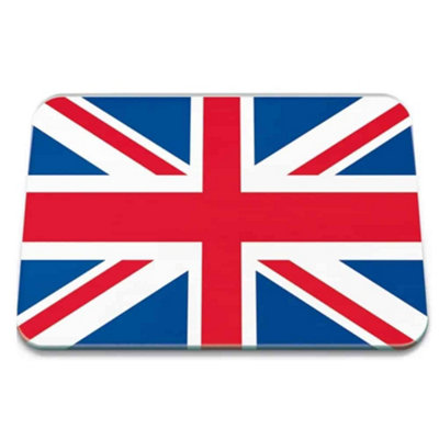 Eddingtons Glass Worktop Saver: 40Cm X 30Cm Union Jack from B&Q