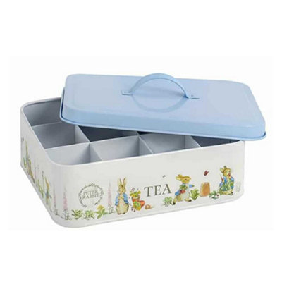 Eddingtons Tea Storage: Peter Rabbit Tea BoxMetal from B&Q