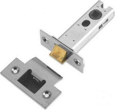 Zoo Stainless Steel Tubular Latch 64mm from B&Q