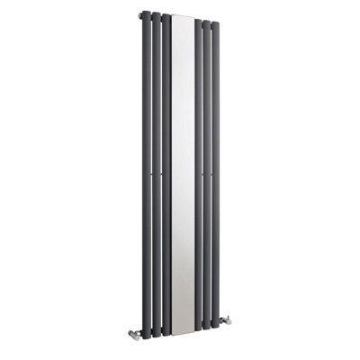 Hudson Reed Single Panel Designer Radiator Anthracite