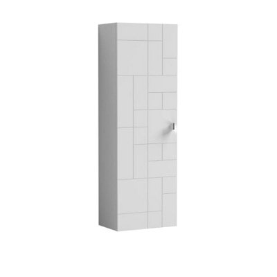 B&Q -  400 W/h Tall Unit,nuie Blocks 1 Door Wall Hung Tall Storage Unit 400mm Wide