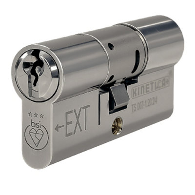 B&Q -  Uap Freezeguard Ts007 3 Star Euro Cylinder LockDoor Security Lock110mm (35Ex/75)3 KeysAll Door TypesNickel