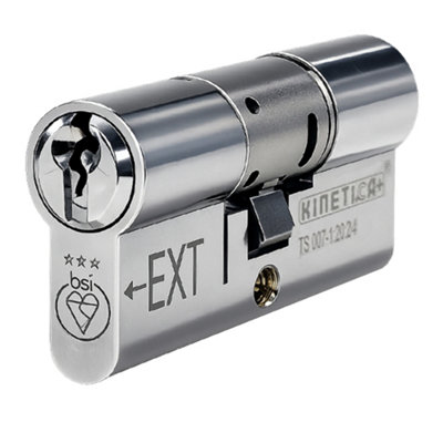 UAP Limited Uap Freezeguard Ts007 3 Star Euro Cylinder LockDoor Security Lock3 Keys100mm (50/50)All Door TypesChrome from B&Q
