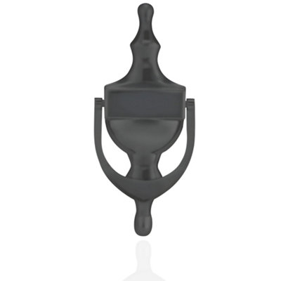 UAP Limited Uap Victorian Urn Door Knocker 6" Black Finish With Self Adhesive And Bolt Fixings from B&Q