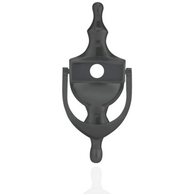 UAP Limited Uap Victorian Urn Door Knocker 6" Black Finish With Spyhole And Fixings from B&Q