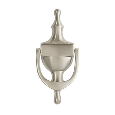 UAP Limited Uap Victorian Urn Door Knocker 6" Silver Anodised Finish With Bolt Through Fixings from B&Q