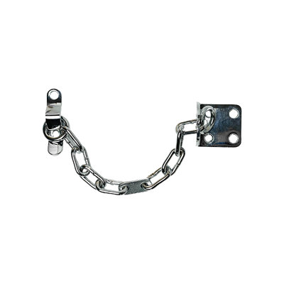 UAP Limited Uap Door ChainNarrow Door Chain For Door SecurityFront Door LockDoor Restrictor Security ChainsPolished Chrome from B&Q
