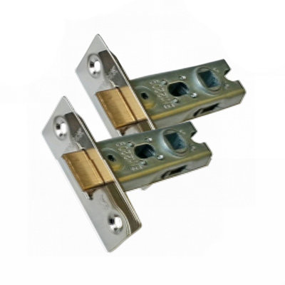 UAP Limited Uap 2 Sets 75mm Tubular Latch SquareDoor LatchesInternal Doors Square CornersMortice Latch75mmEvershine Brass from B&Q