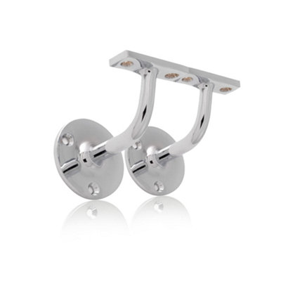 UAP Limited Uap Stair HandrailsBracketsSet Of 2Polished Chrome from B&Q