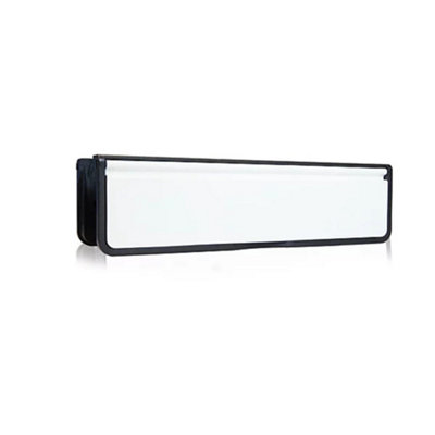 UAP Limited Uap Doormaster 12" White Draught Proof Letterbox For Upvc Composite And Wooden Doors 20 To 40mm from B&Q