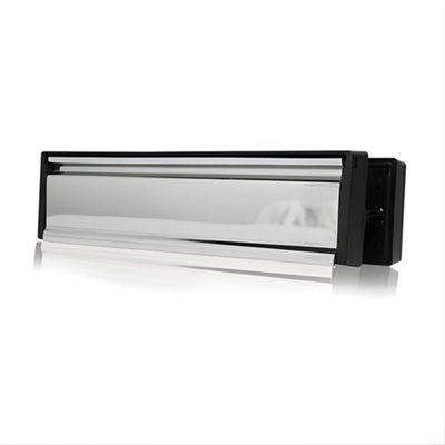 UAP Limited Uap Petit 10" Mirror Silver Stainless Steel Draught Proof Letterbox For Upvc Composite And Wooden Doors 20 To 40mm from B&Q