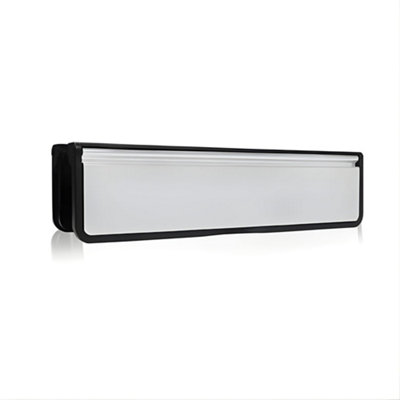 UAP Limited Uap Doormaster 10" Silver Draught Proof Letterbox For Upvc Composite And Wooden Doors 40 To 80mm from B&Q