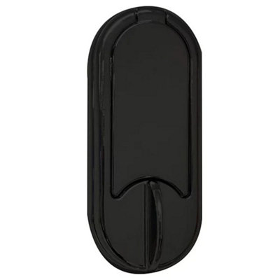 UAP Limited Uap Stadium Modern Door Knocker Black Finish With Magnetic Closure For Front Door from B&Q