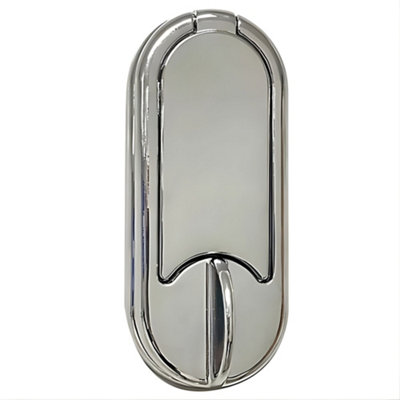 UAP Limited Uap Stadium Modern Door Knocker Chrome Finish With Magnetic Closure For Front Door from B&Q