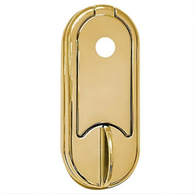 UAP Limited Uap Stadium Modern Door Knocker Pvd Gold Finish With Spyhole And Hidden Fixings from B&Q