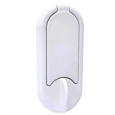 UAP Limited Uap Stadium Modern Door Knocker Zamak Alloy White Finish With Hidden Fixings For Front Door from B&Q