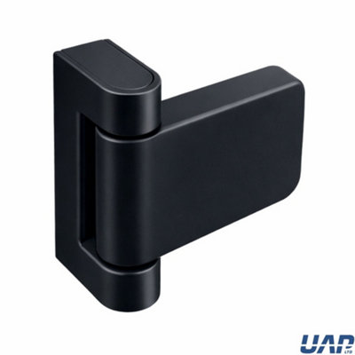 UAP Limited Schlosser Technik Flip Axis 3D Adjustable Flag Hinge For Upvc Doors 23mm Rebate Black from B&Q