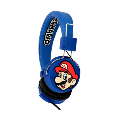  - Super Mario Mario And Luigi Headphones With Adjustable Headband