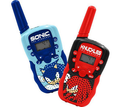 B&Q -  Sonic The Hedgehog Walkie Talkie Set
