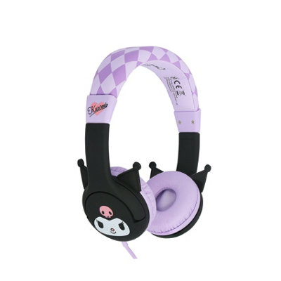 Otl Kuromi Moulded Ears Kids Wired Headphones from B&Q