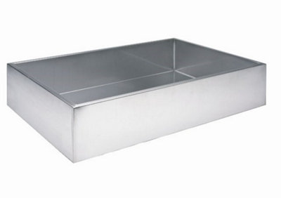 Primrose Stainless Steel Reservoir For Water Features 36L from B&Q