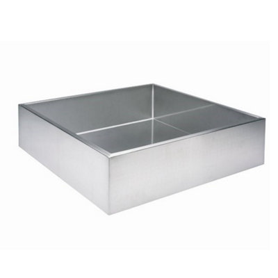 Primrose Stainless Steel Reservoir For Water Features 98L from B&Q