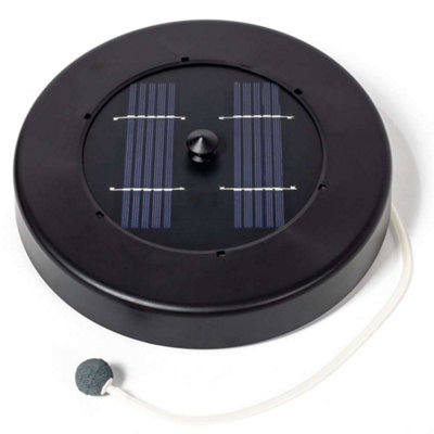 Primrose 100Lph Floating Solar Powered Oxygenator Pond Aerator from B&Q