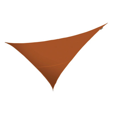 Kookaburra 6M X 4.2M Right Angle Triangle Waterproof Terracotta Garden Patio Sun Shade Sail Canopy 98% Uv Block With Free Rope from B&Q
