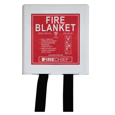 Firechief Bpw1/k40 Fire Blanket (L) 1M X (W) 1M from B&Q