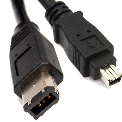 B&Q -  Firewire Ieee-1394 Dv Cable 6 To 4 Pin 5M Pc To Dv-Out
