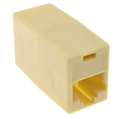 Kenable Rj45 Cat5E Inline Coupler Joiner Straight For Extending Lan Network Cables from B&Q
