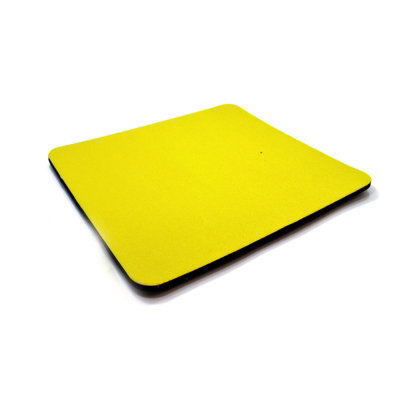Kenable Yellow Mouse Mat 6mm Foam Backed from B&Q