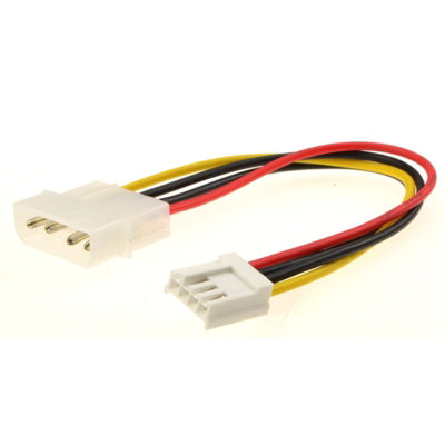 Kenable Power Converter Adapter Cable 4 Pin Lp4 Molex Plug To 4 Pin Female from B&Q