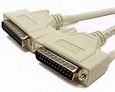 Kenable Switchbox Cable 25 Pin Male To 25 Pin Male Parallel Serial 2M from B&Q