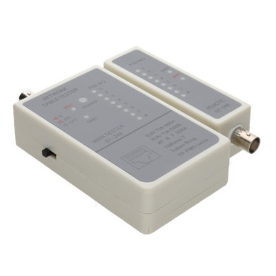 Kenable Lan Network Cable Tester Ethernet Rj45 & Bnc from B&Q