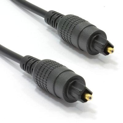 Kenable Optical Tos Cable Digital Audio Hq 4mm Lead Gold For Soundbar Ps4 Sky 3M from B&Q